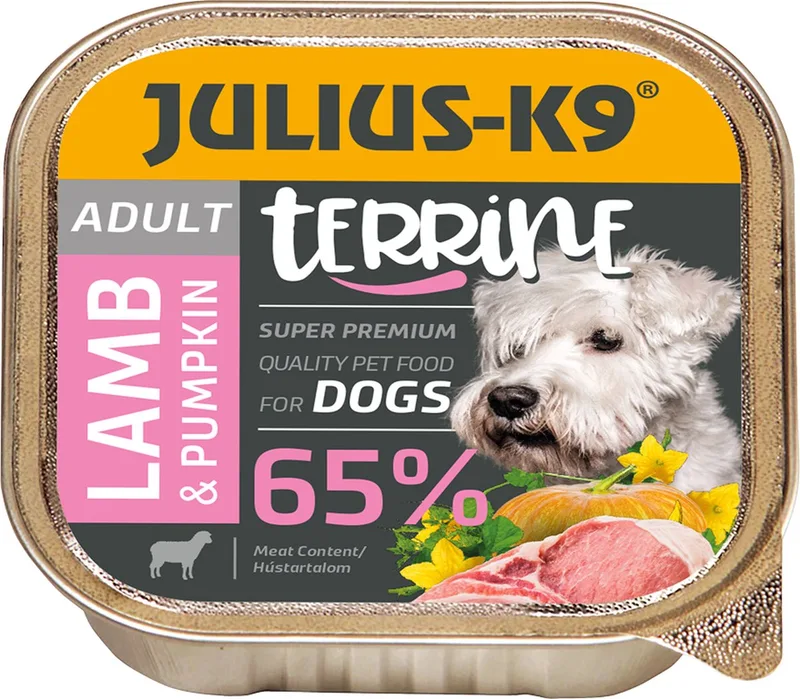 hondenvoer - Pate - Natvoer - Adult - Lam - 10 x 150g de Julius-K9 – photo produit