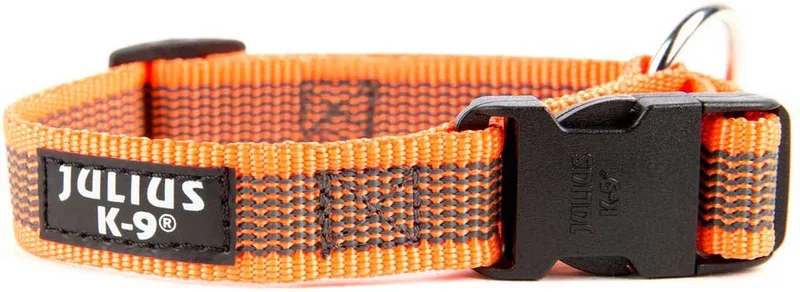 IDC Halsband Anti Slip 39-65CM de Julius-K9 en Orange – photo produit