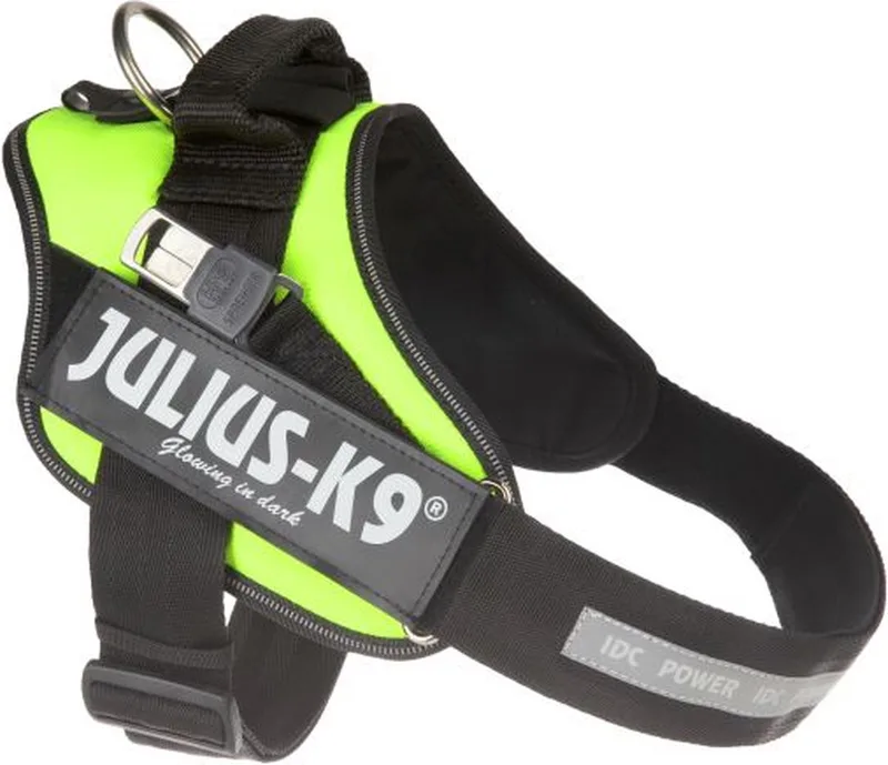 Idc Harnas Zonder Handvat Voor Geleidehonden | T-1 de Julius-K9 en Neon – photo produit