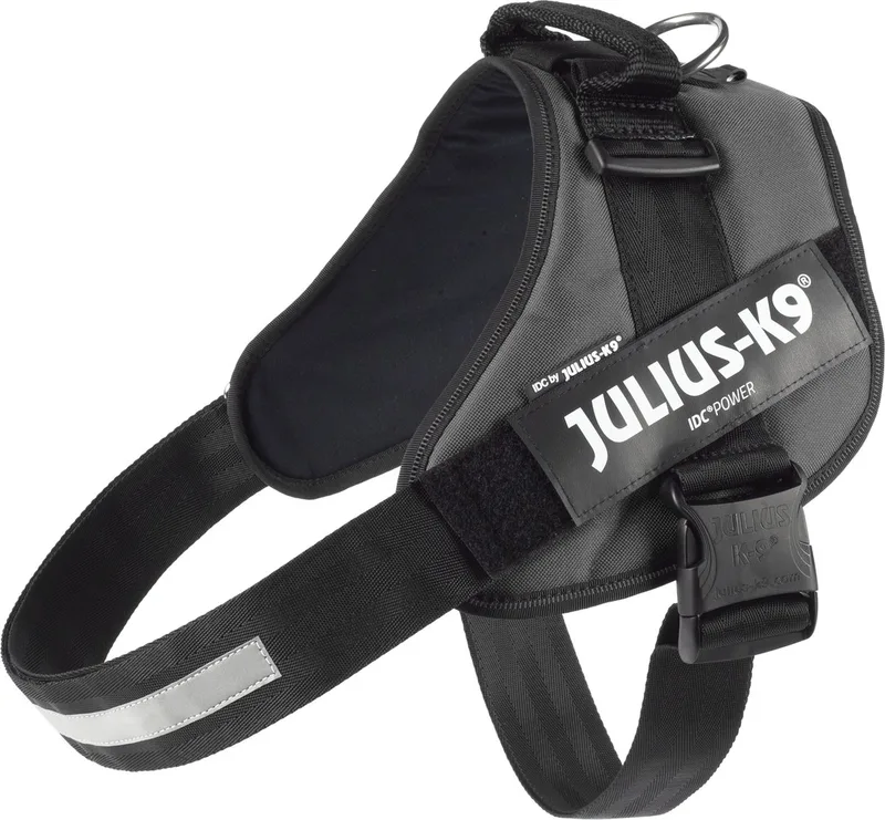 IDC Powertuig/Harnas - Maat 4/96-138cm - XXXL - Antraciet by Julius-K9 in Grey – product photo