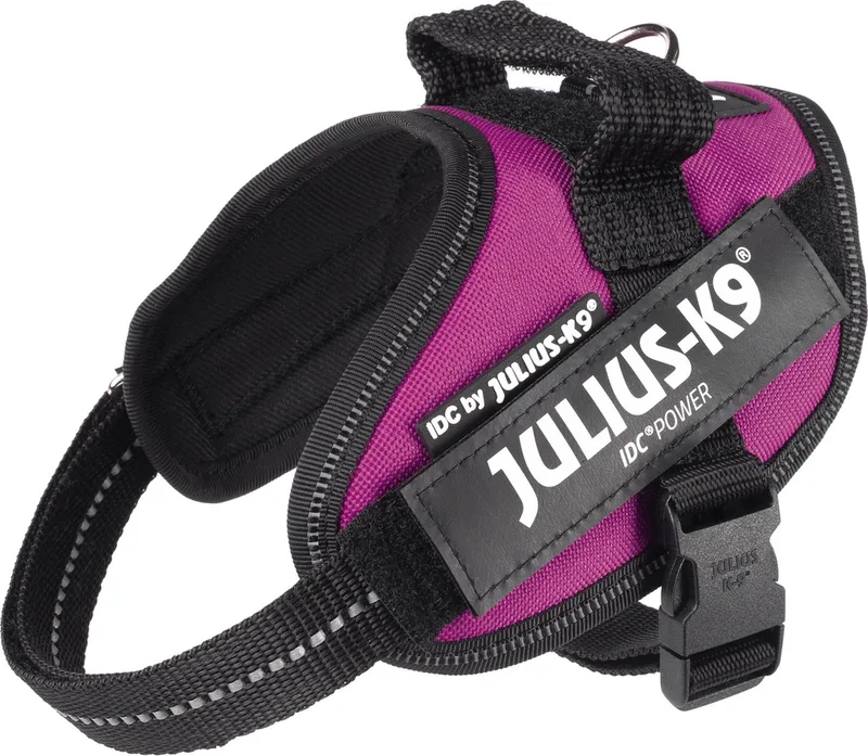 IDC Powertuig/Harnas - Mini-mini/40-53cm - XS by Julius-K9 in Donkerroze – product photo