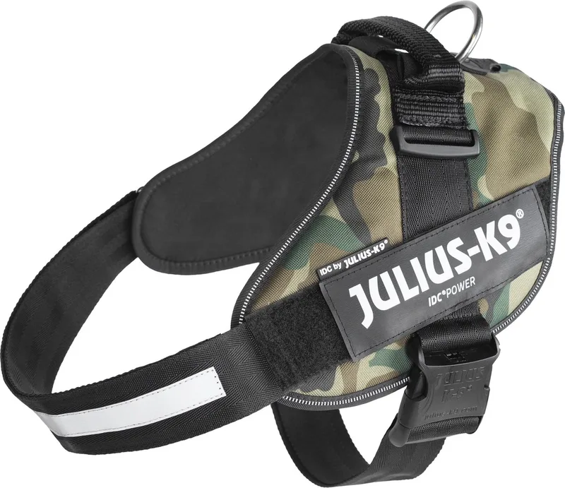 IDC Powertuig - Hondentuig - 2XL - Maat 3 de Julius-K9 en Camouflage – photo produit