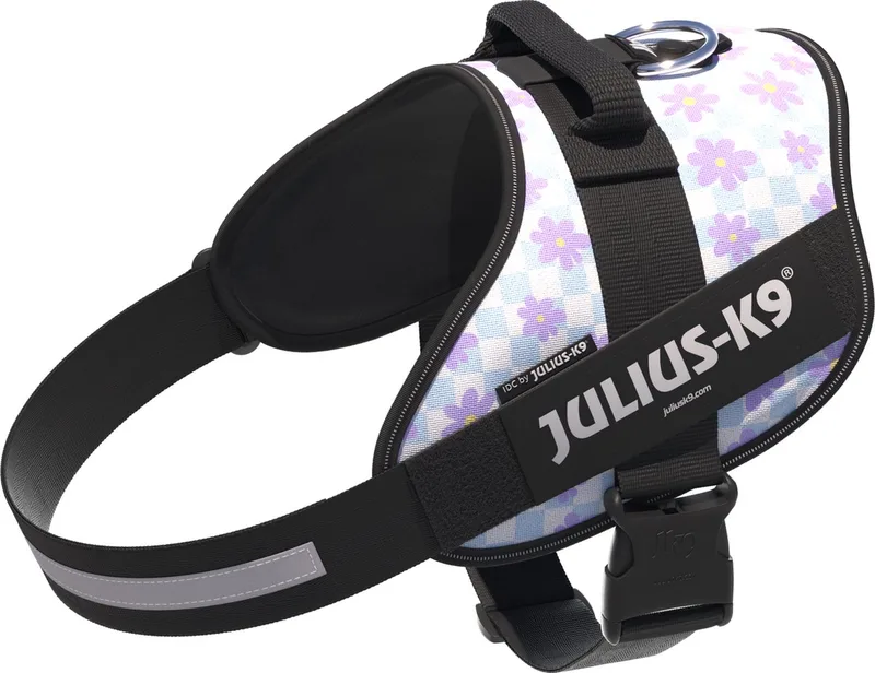 IDC Powertuig - Hondentuig - 2XL - Maat 3 - Cartoon by Julius-K9 in Light blue – product photo