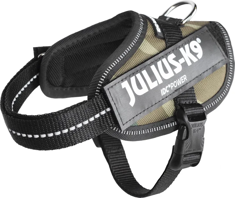 IDC Powertuig - Hondentuig - 2XS - Maat Baby 2 de Julius-K9 en Camouflage – photo produit