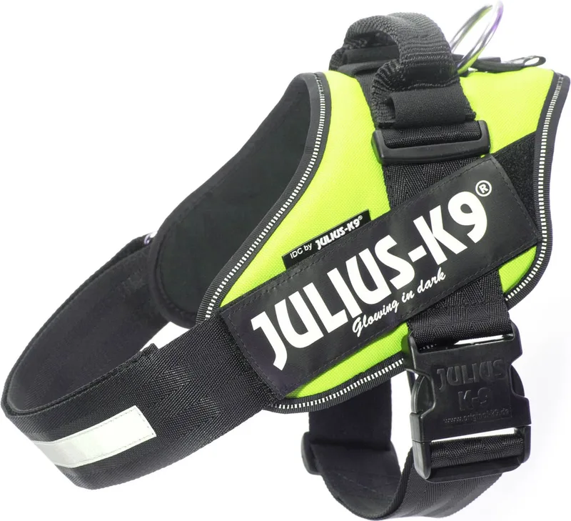 IDC Powertuig - Hondentuig - L - Maat 1 - Neon van Julius-K9 in Groen – productfoto