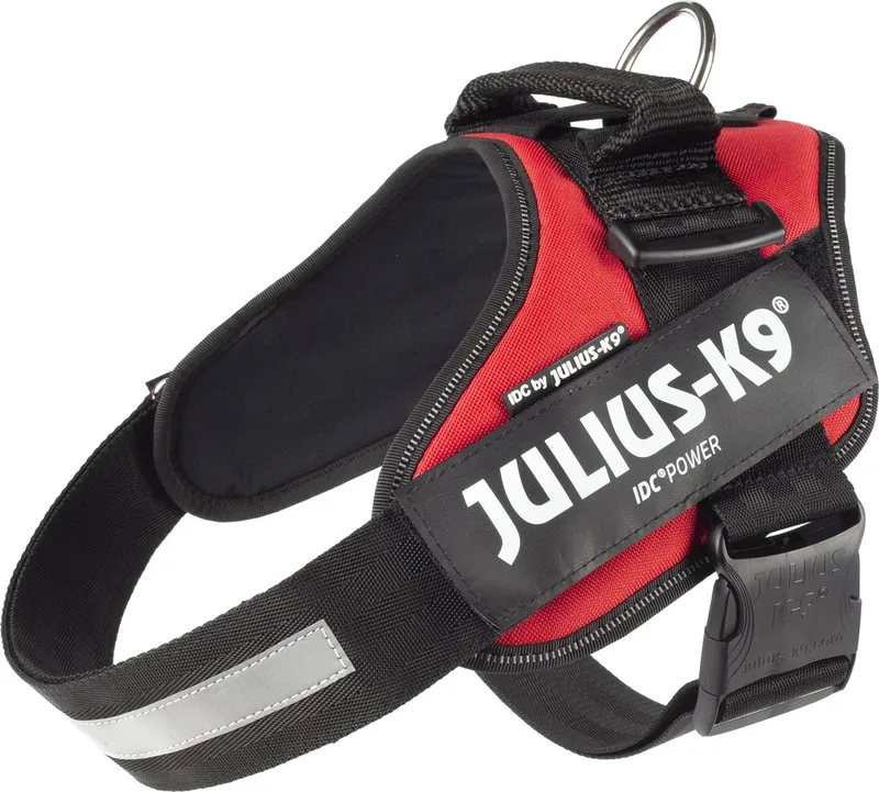 IDC Powertuig - Hondentuig - L - Maat 1 by Julius-K9 in Red – product photo