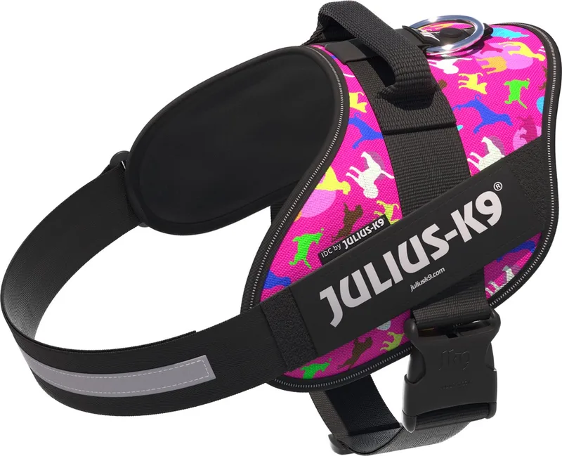 IDC Powertuig - Hondentuig - L - Maat 1 by Julius-K9 in Pink – product photo