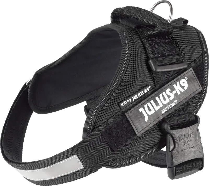 IDC Powertuig - Hondentuig - M - Maat 0 von Julius-K9 in Schwarz – Produktfoto