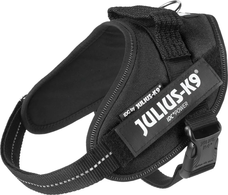 IDC Powertuig - Hondentuig - S - Mini van Julius-K9 in Zwart – productfoto