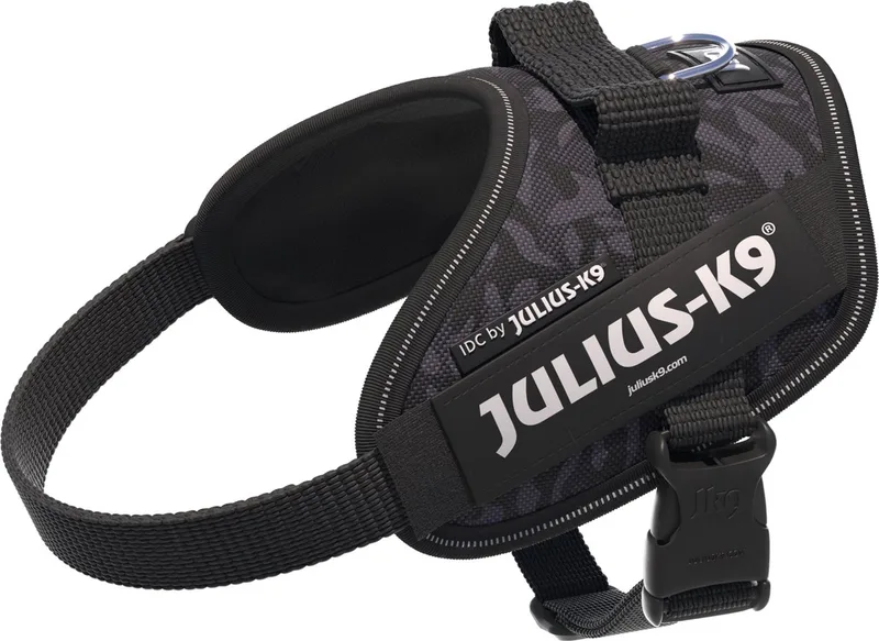 IDC Powertuig - Hondentuig - XS - Mini-Mini - Night Camo de Julius-K9 en Noir – photo produit