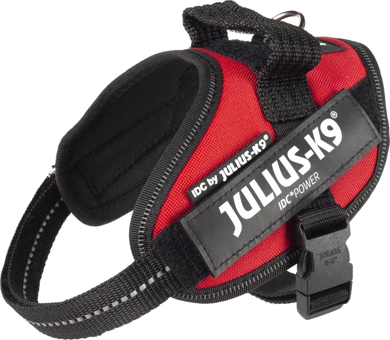 IDC Powertuig - Hondentuig - XS - Mini-Mini de Julius-K9 en Rouge – photo produit