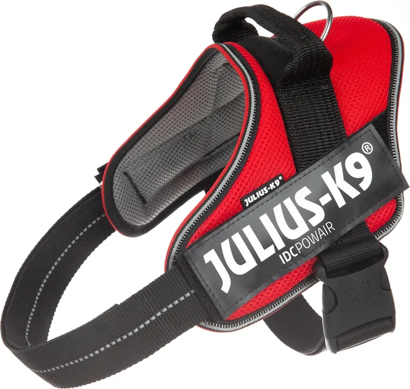 IDC®Powair-tuig, L - maat 1 by Julius-K9 in Red – product photo