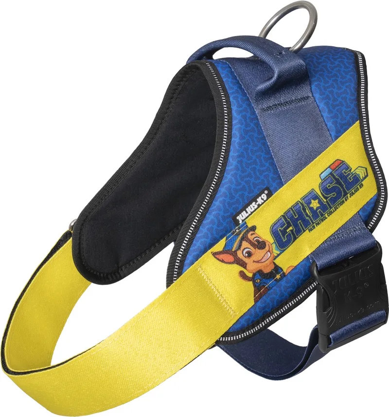 JK9® Paw Patrol - Hondentuig - Maat L - Chase by Julius-K9 in Blauw met geel – product photo