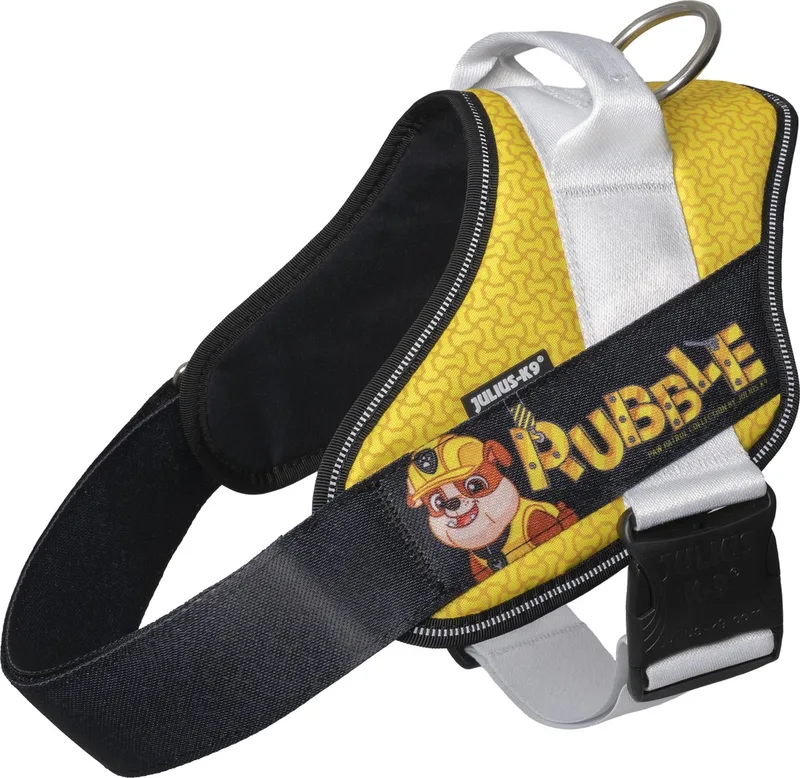 JK9® Paw Patrol - Hondentuig - Maat L - Rubble by Julius-K9 in Yellow – product photo