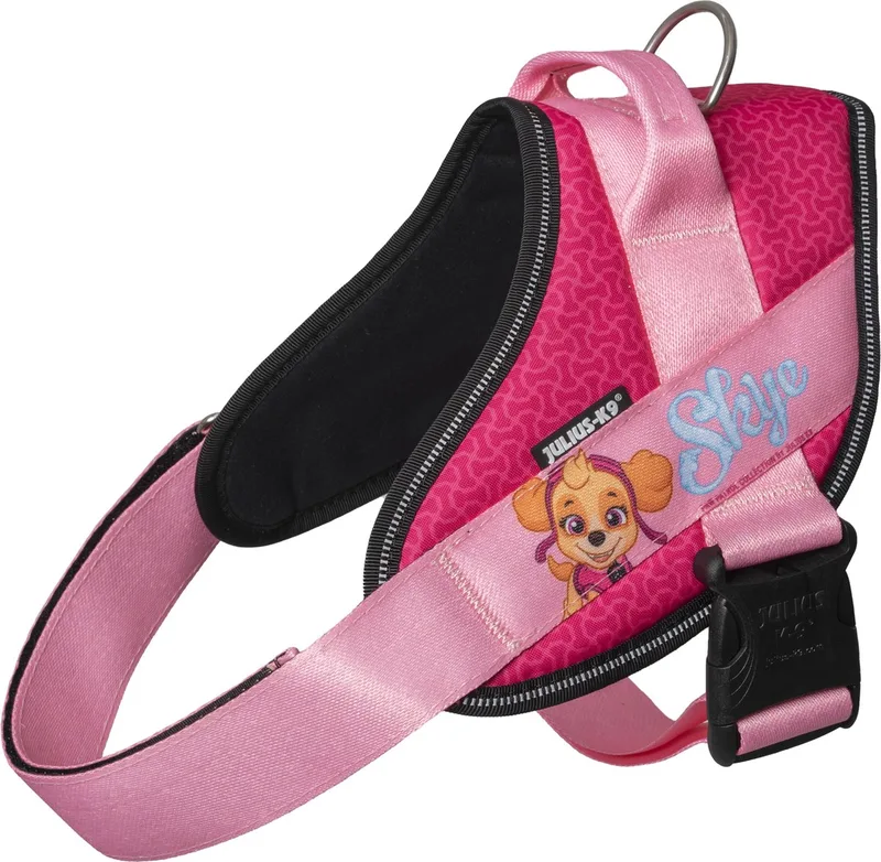 JK9® Paw Patrol - Hondentuig - Maat M - Skye von Julius-K9 in Rosa – Produktfoto