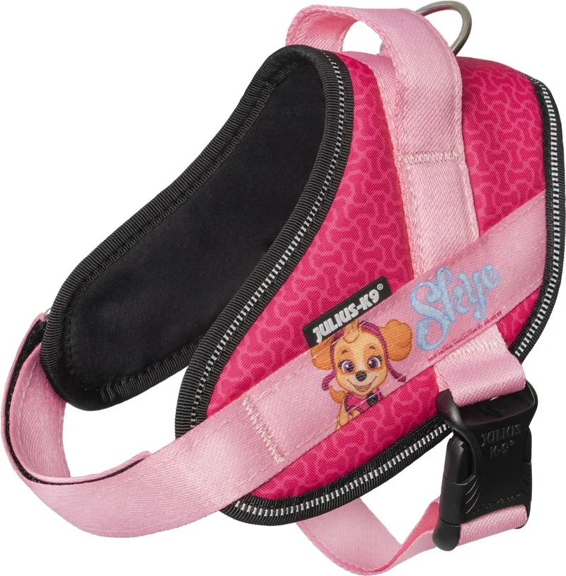 JK9® Paw Patrol - Hondentuig - Maat S - Skye de Julius-K9 en Rose – photo produit