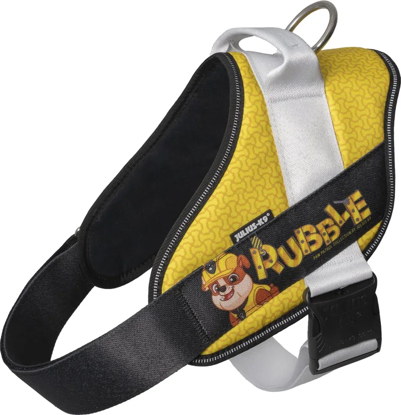 JK9® Paw Patrol - Hondentuig - Maat XL - Rubble de Julius-K9 en Jaune – photo produit