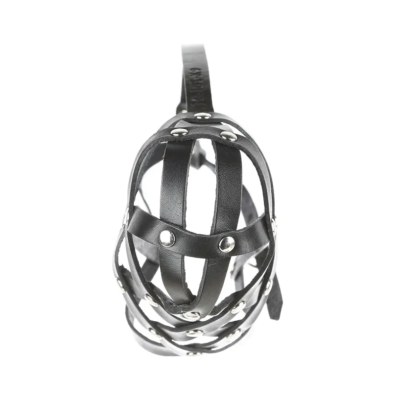 Lightweight Leather Pekingese Miniature Schnauzer Muilkorf by Julius-K9 – product photo 2 of 6
