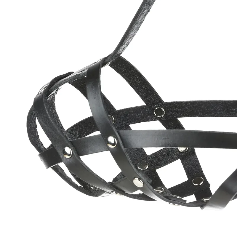 Lightweight Leather Pekingese Miniature Schnauzer Muilkorf by Julius-K9 – product photo 5 of 6