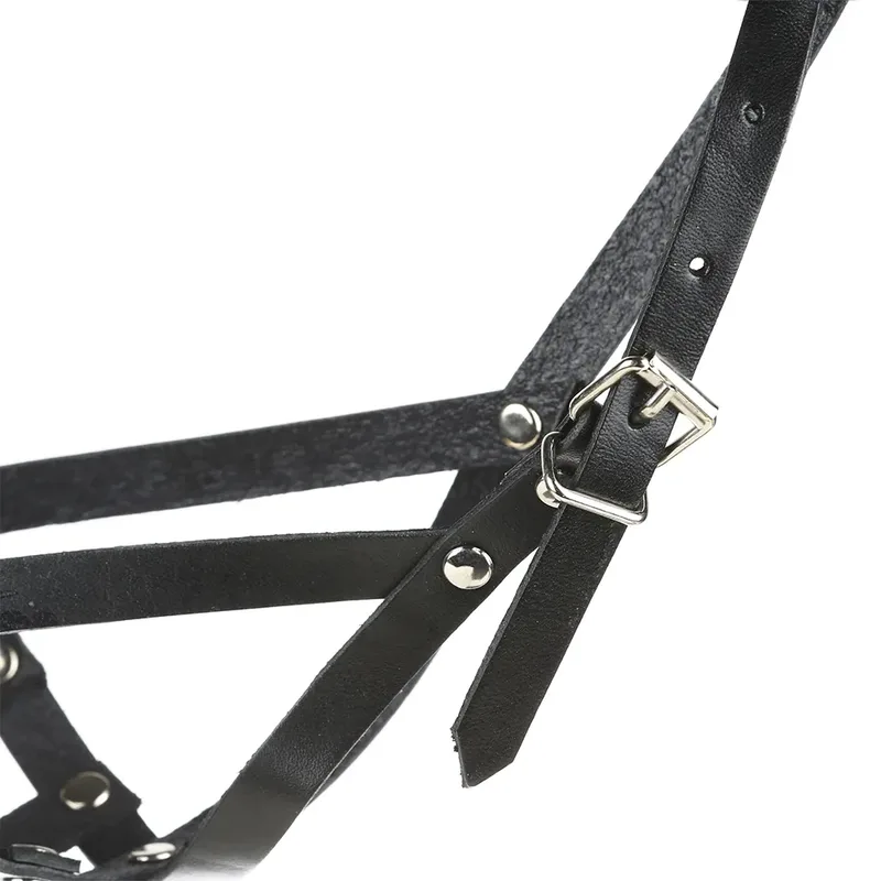 Lightweight Leather Pekingese Miniature Schnauzer Muilkorf by Julius-K9 – product photo 4 of 6