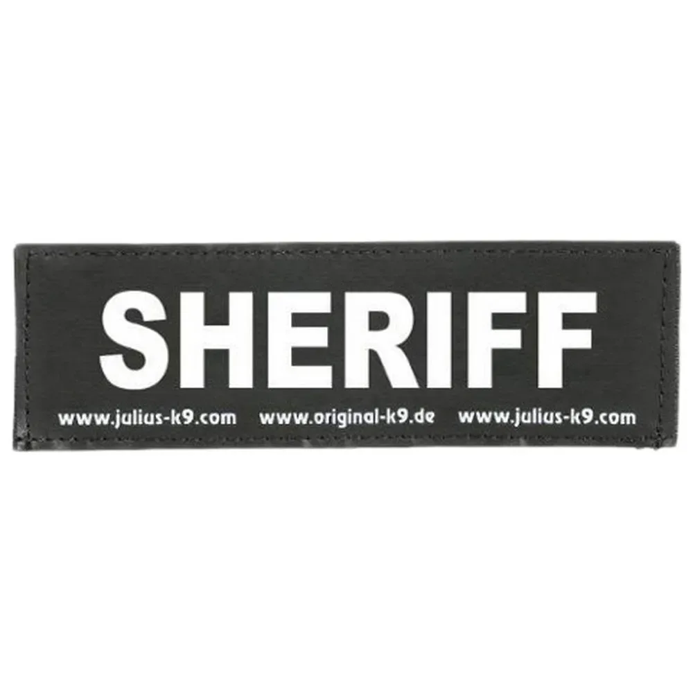 Shérif Des Étiquettes De Harnais 2 Unités fra Julius-K9 – produktbillede