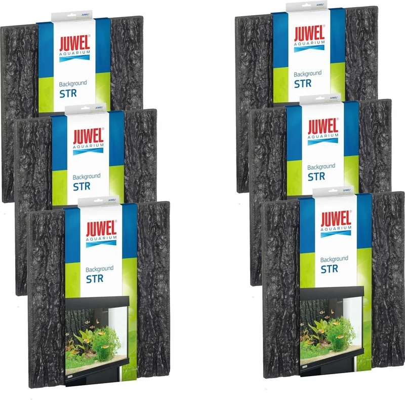 Achterwand Basic - Aquarium - Achterwand - 6 x 50x60 cm de Juwel en Noir – photo produit