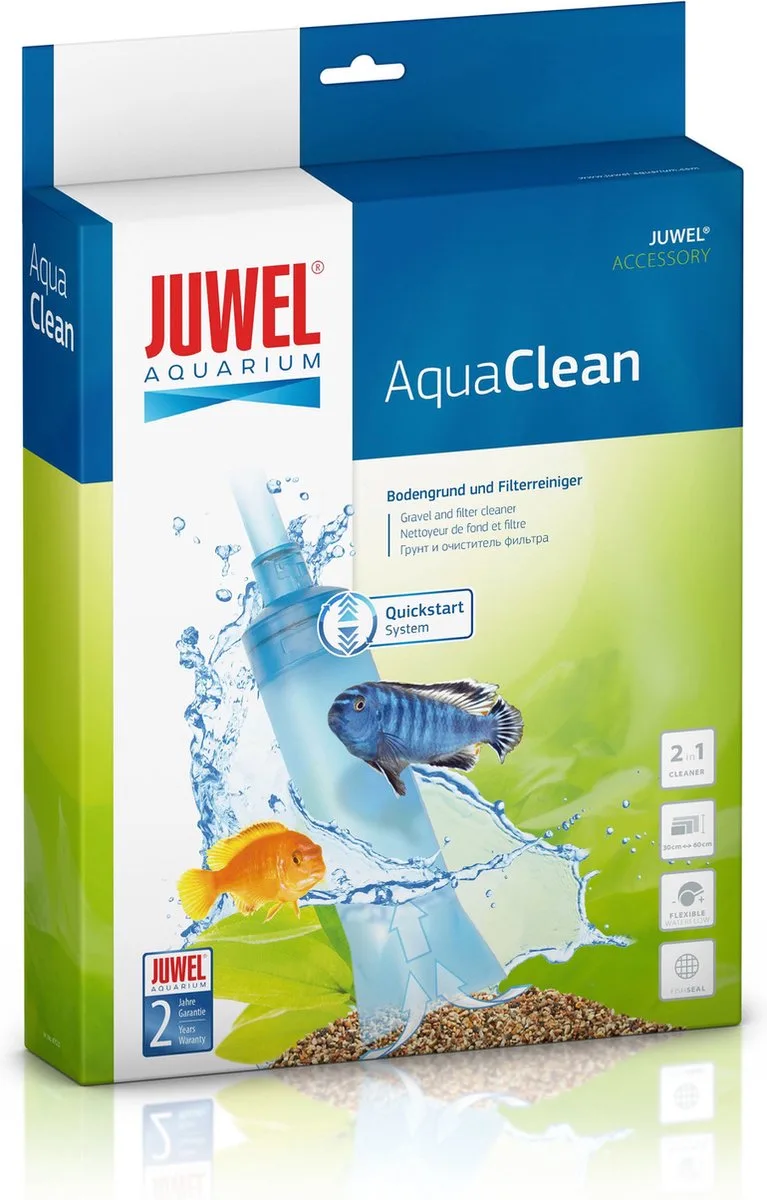 Aqua Clean Bodem- En Filterreiniger - Onderhoud - 24.5x6x30.5 cm 30 Tot 60cm van Juwel in Mix – productfoto