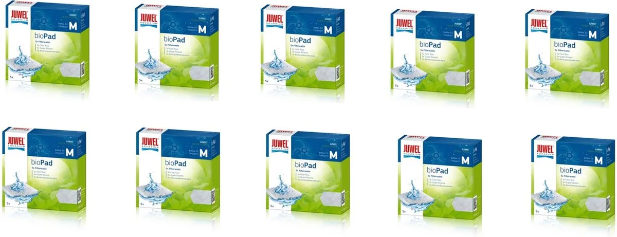Biopad - Filterwatten - Compact (M) - 10 stuks van Juwel – productfoto