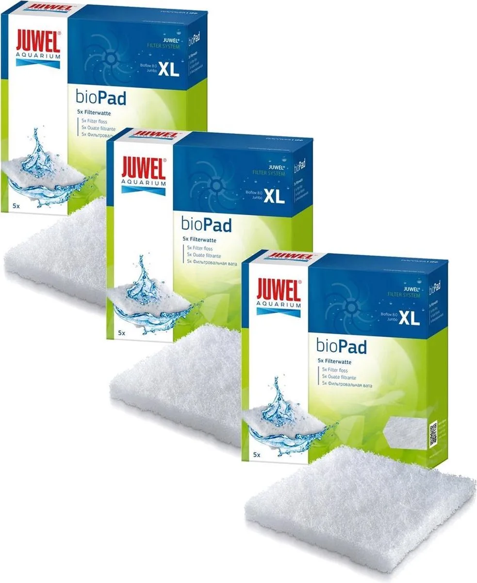 Biopad Xl Jumbo - Filtermateriaal - 3 x 15.3x15.3x1 cm Jumbo van Juwel – productfoto