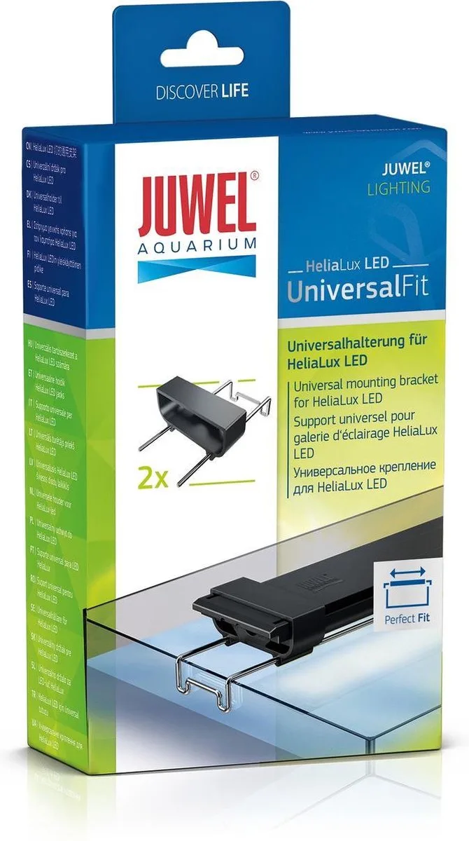 Helialux Led Houder Universalfit - Verlichting - 17.5x10.6x5 cm 2 stuks van Juwel – productfoto