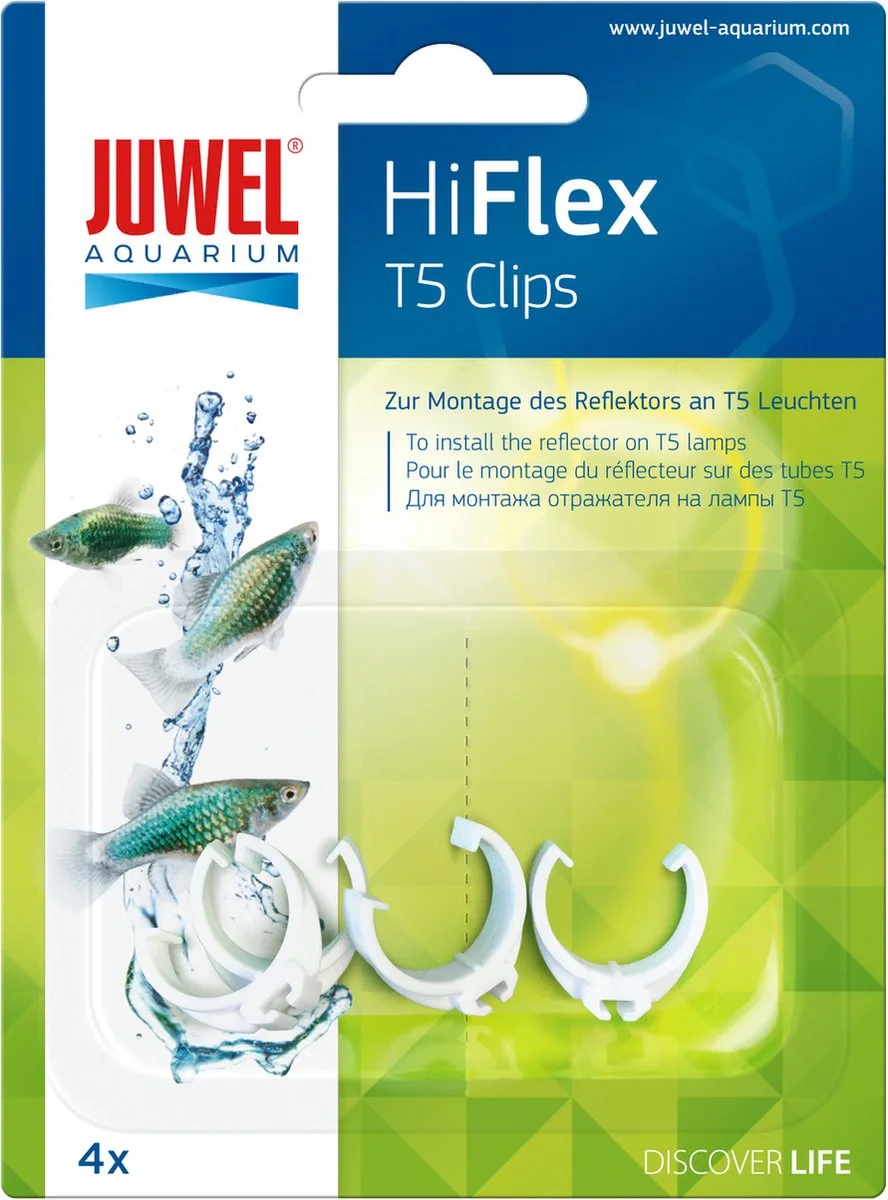 Hiflex reflector clips T5 de Juwel – photo produit