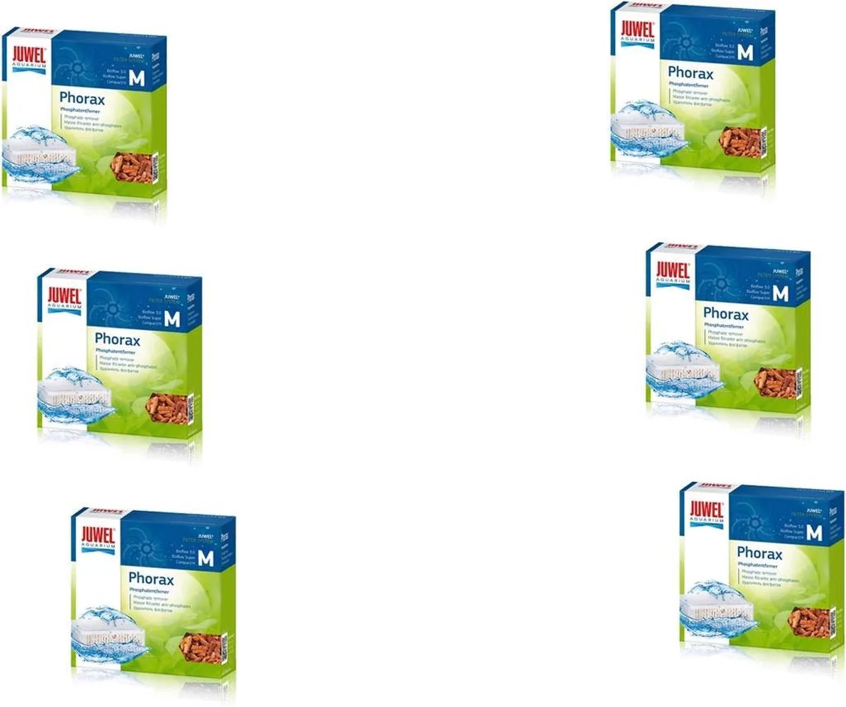 Phorax M Compact - Filtermateriaal - 6 x 10.5x10x5.5 cm Compact van Juwel – productfoto