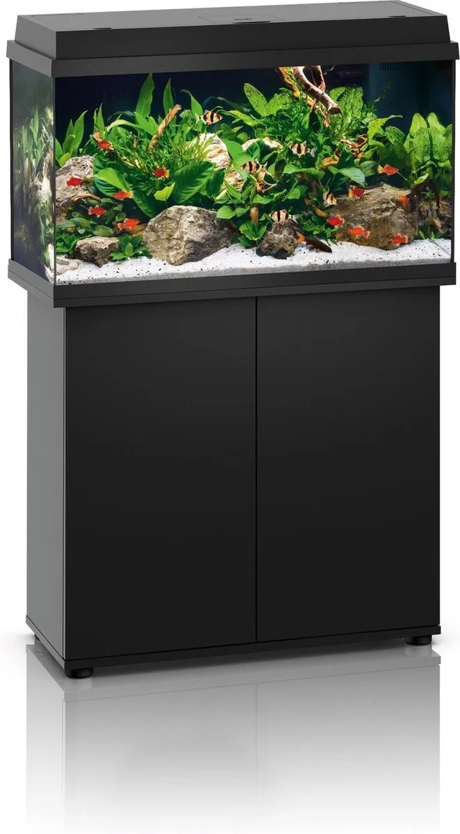 Primo 110 Aquarium - 81 x 36 x 45 cm - 110 L de Juwel en Noir – photo produit