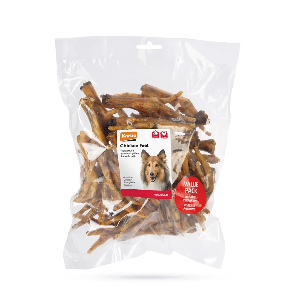 500g Karlie kippenpootjes hondensnacks fra Karlie – produktbillede
