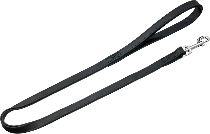 Buffalo - Hondenriem - Leer - 18 mm x 100 cm by Karlie in Black – product photo