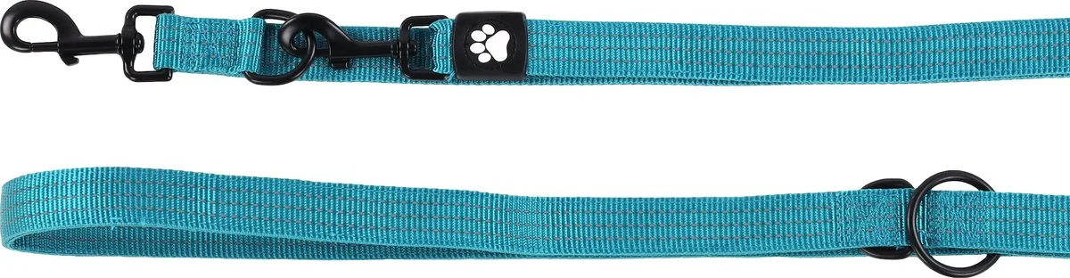 Flamingo Zorba - Trainingslijn Honden - Trainingslijn Zorba Turquois 200cm 25mm - 1st - 134151 - 1st de Karlie en Bleu – photo produit