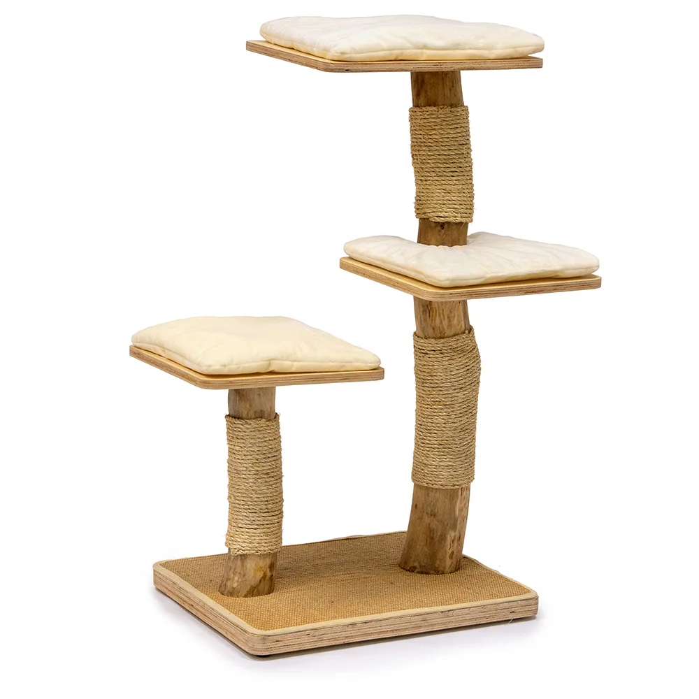 Krabpaal Simbar natuur H86xL49xB39cm Kat van Karlie – productfoto