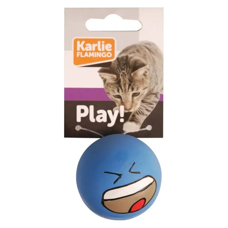 Balle Pour Chat Avec Clochette Latex de Karlie – photo produit 2 sur 2