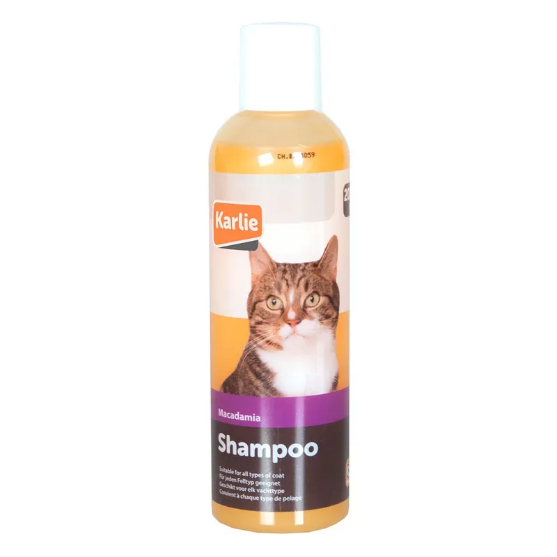 Macadamia Shampoo Voor Katten 200ml fra Karlie – produktbillede