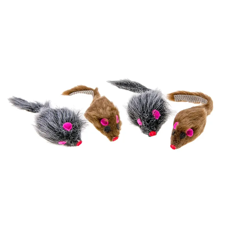 Mouse Plush Katten Speelgoed 3 Stukken van Karlie – productfoto