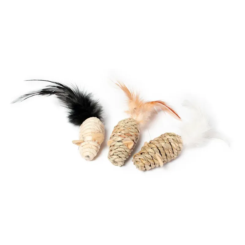 Jouet Pour Chat Natural Seaweed Mouse de Karlie – photo produit
