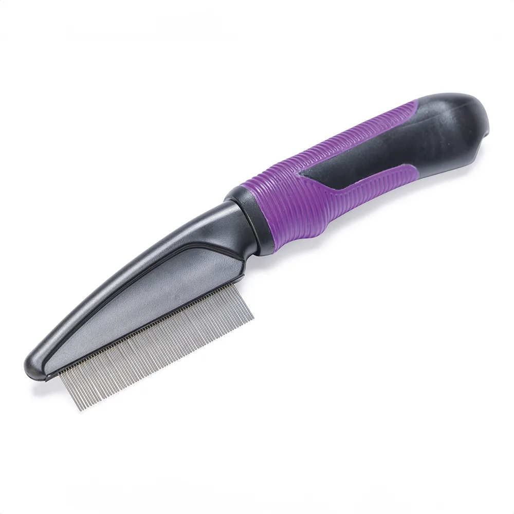 Professional Vlooienkam met Handvat 21x5x3cm Katten van Karlie – productfoto