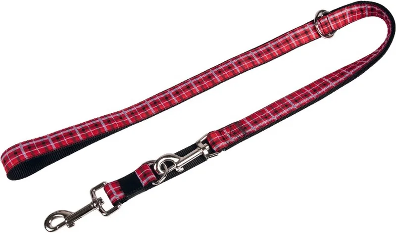 Train leash tartan xs 200 cm 10 mm de Karlie en Noir – photo produit