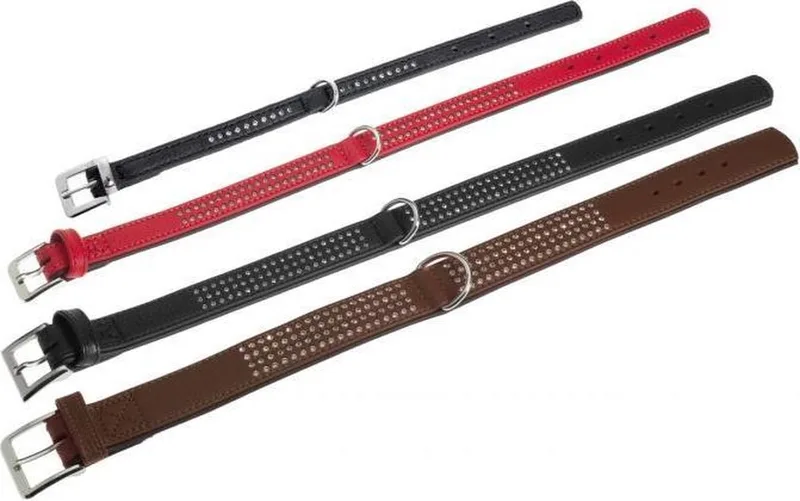 vintage halsband 3 diamant by Karlie in Brown – product photo