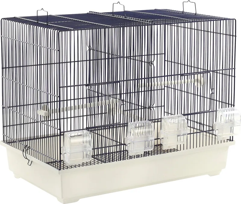 vogelkooi timor wit/blauw by Karlie in White – product photo