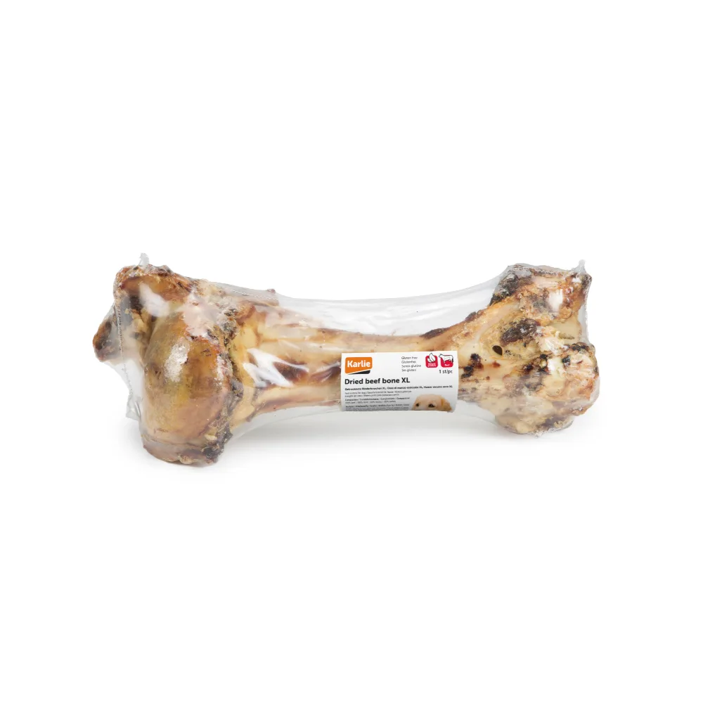 Voordeelpakket: 6x30cm Karlie Runderbot XL Gedroogde Hondensnack van Karlie – productfoto