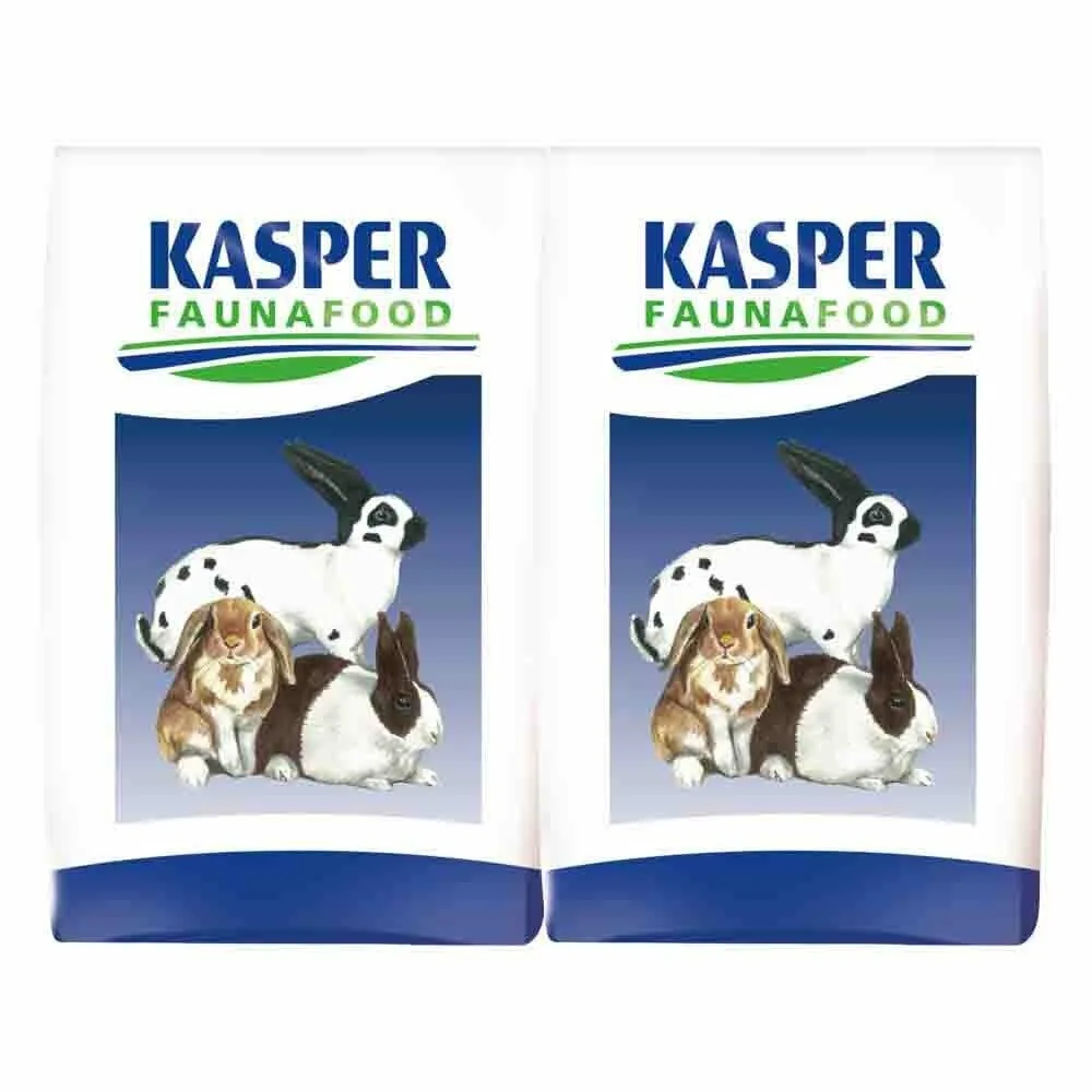 2x Kasper Faunafood Konijnenvoer Gemengd 20 kg från Kasper Faunafood – produktbild