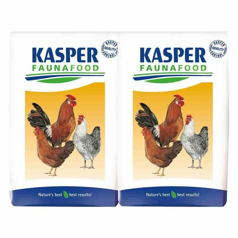 2x Kasper Faunafood Legkorrel 20 kg van Kasper Faunafood – productfoto