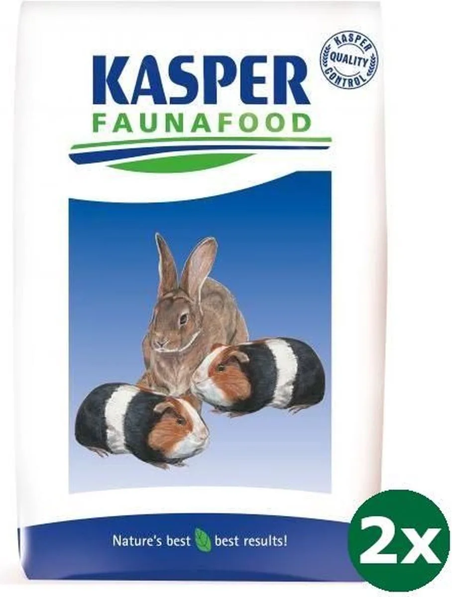 2x20 kg Kasper faunafood konijnenvoer gemengd från Kasper Faunafood – produktbild