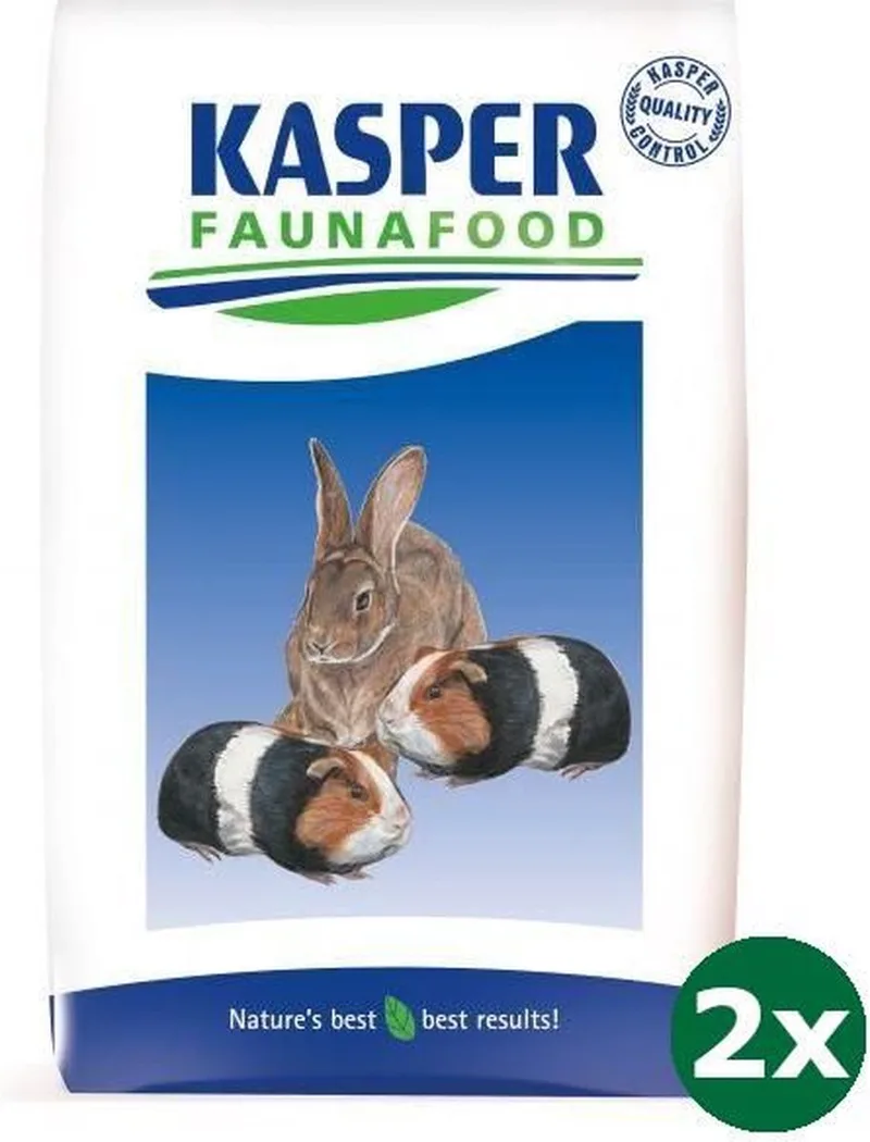 2x20 kg Kasper faunafood konijnenvoer / korrel sport by Kasper Faunafood – product photo